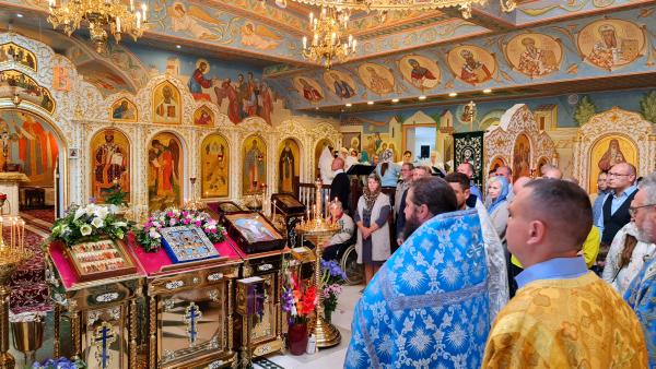 Посещение  нашего храма  иконы Пресвятой  Богородицы _ Курская Коренная