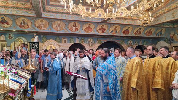 Посещение  нашего храма  иконы Пресвятой  Богородицы _ Курская Коренная