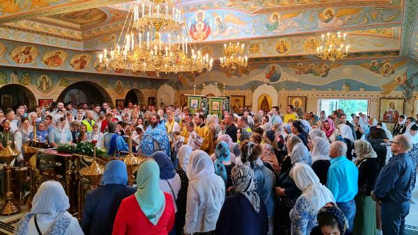 Посещение  нашего храма  иконы Пресвятой  Богородицы _ Курская Коренная