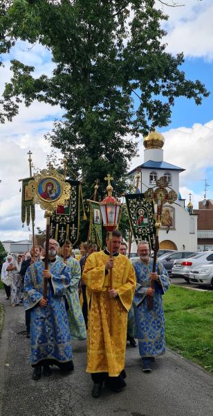 Посещение  нашего храма  иконы Пресвятой  Богородицы _ Курская Коренная