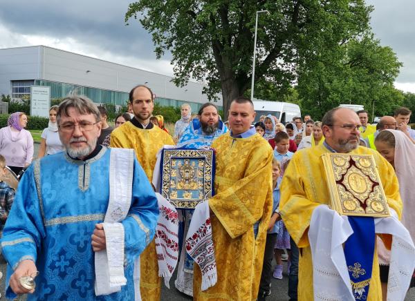 Посещение  нашего храма  иконы Пресвятой  Богородицы _ Курская Коренная