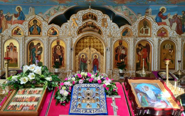 Посещение  нашего храма  иконы Пресвятой  Богородицы _ Курская Коренная